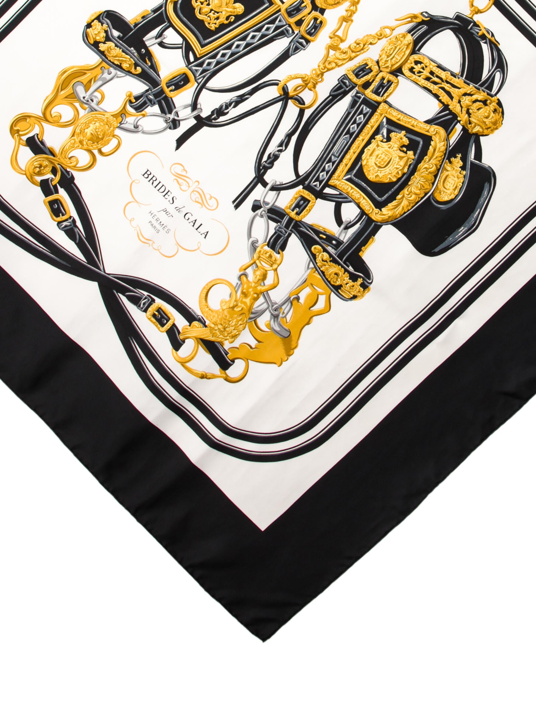 Hermès Brides de Gala Silk Scarf