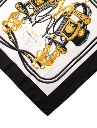 Hermès Brides de Gala Silk Scarf