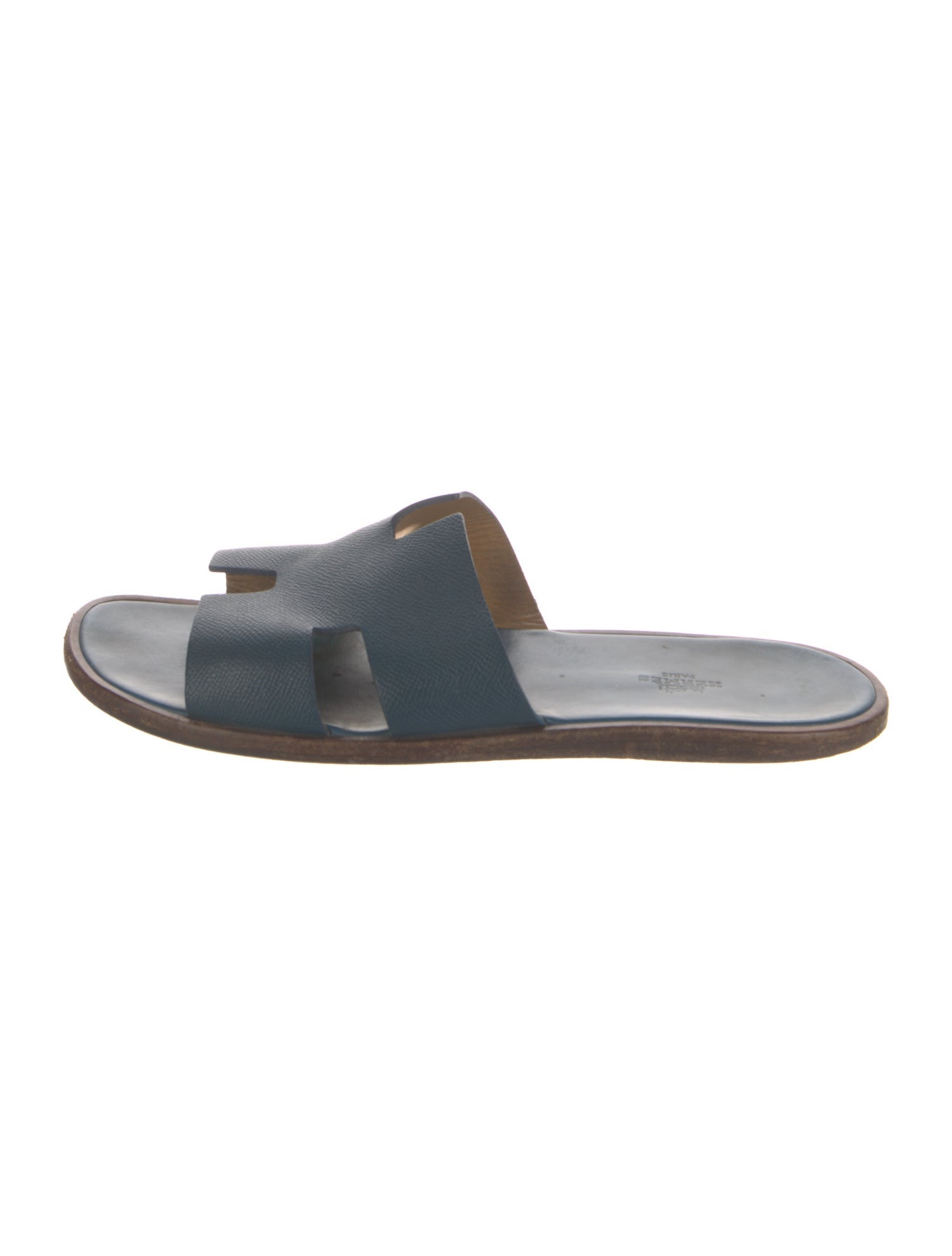 Hermès Izmir Leather Slides