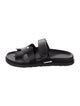 Hermès Chypre Leather Slides