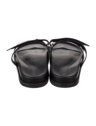 Hermès Chypre Leather Slides