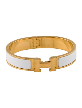 Hermès Clic H Bangle Bracelet