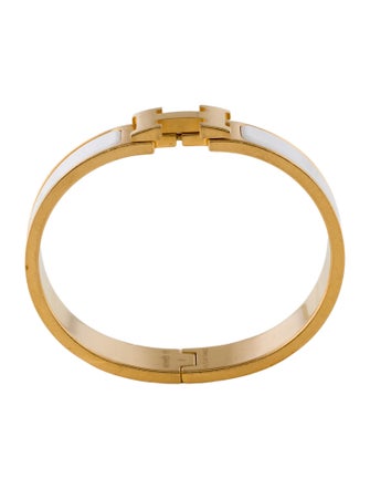 Hermès Clic H Bangle Bracelet