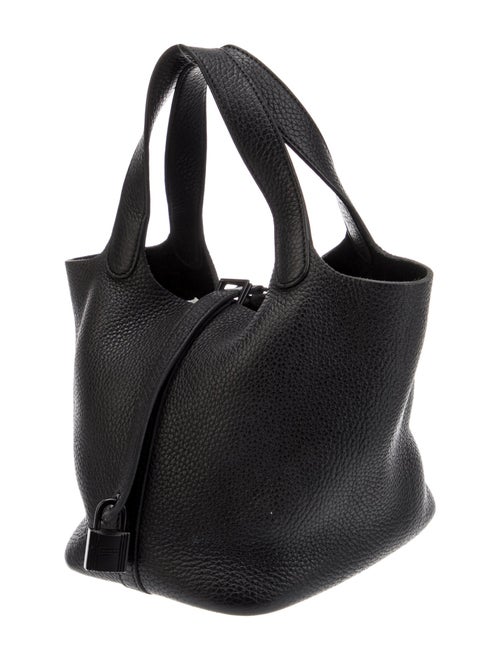 Hermès Clemence Monochrome Picotin Lock 18