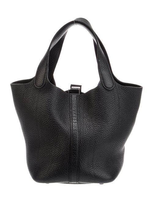 Hermès Clemence Monochrome Picotin Lock 18