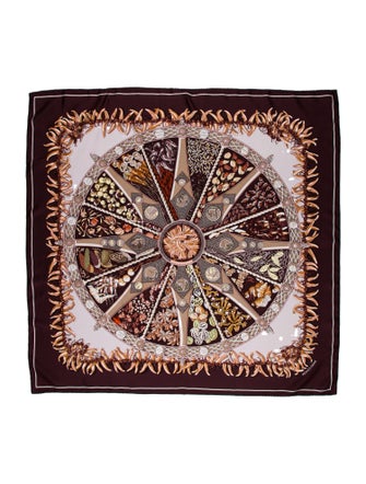 Hermès Aux Pays des Epices Silk Scarf