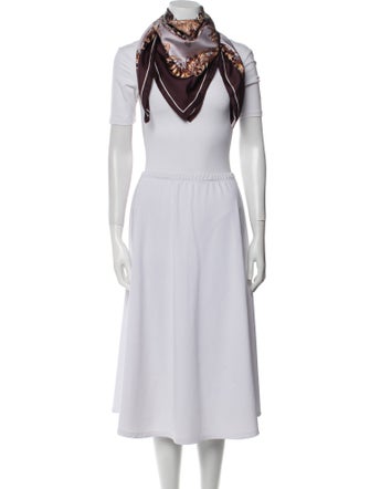 Hermès Aux Pays des Epices Silk Scarf