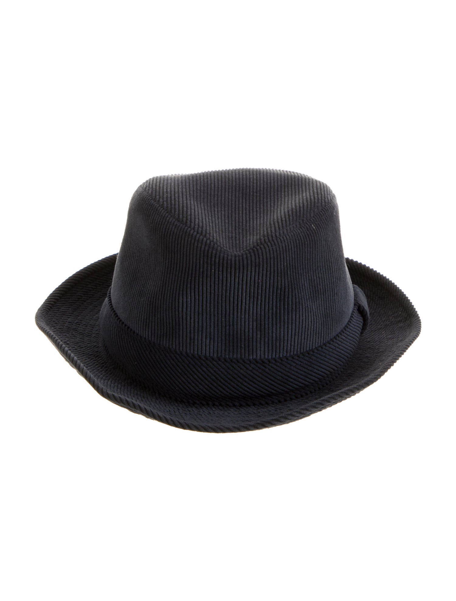Hermès Corduroy Fedora Hat