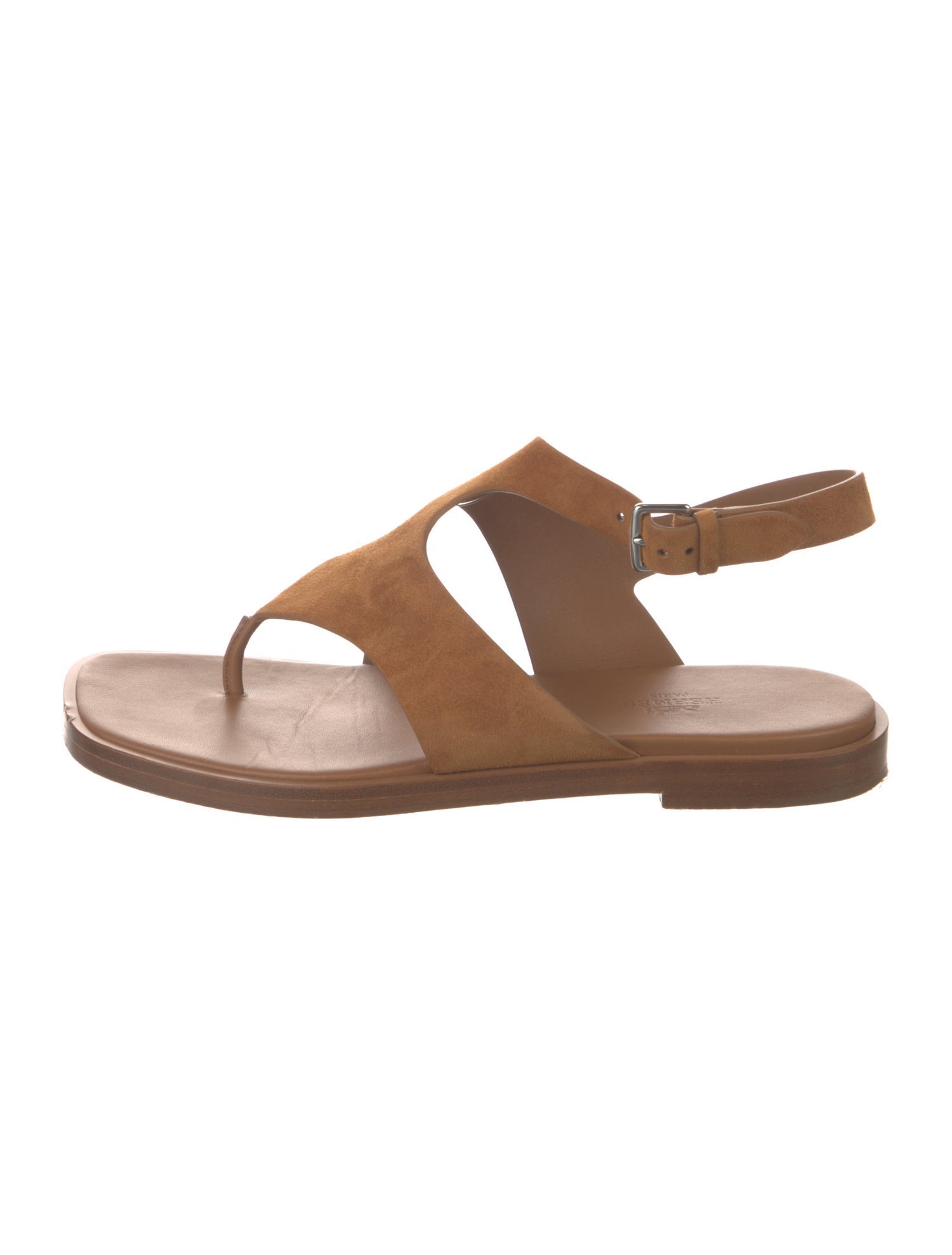 Hermès Karen Suede Slingback Sandals