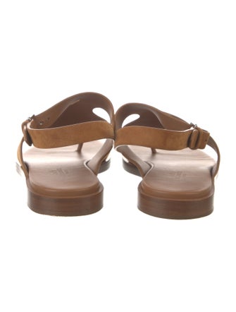 Hermès Karen Suede Slingback Sandals