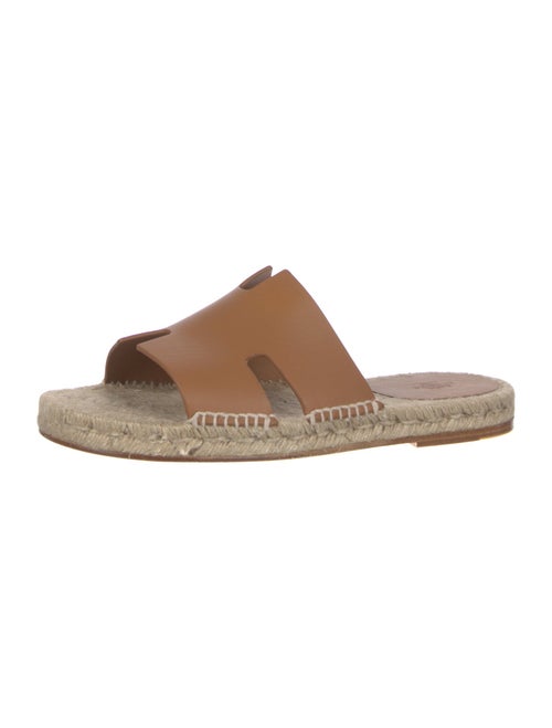 Hermès Antigua Leather Slides