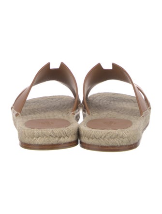 Hermès Antigua Leather Slides