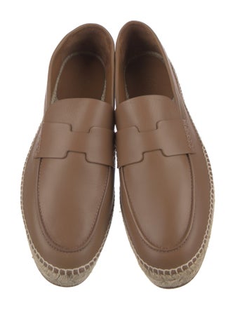 Hermès Trip Leather Espadrilles