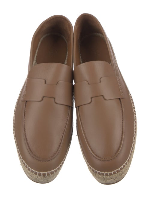 Hermès Trip Leather Espadrilles