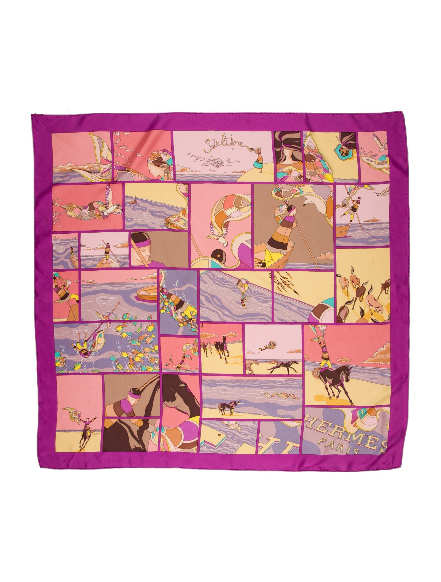 Hermès Soie Libre Silk Scarf