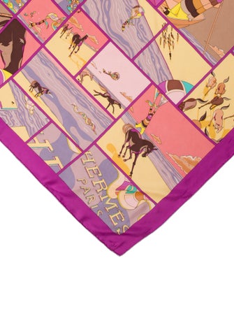 Hermès Soie Libre Silk Scarf