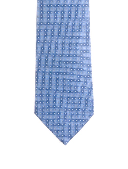 Hermès Silk Patterned Tie