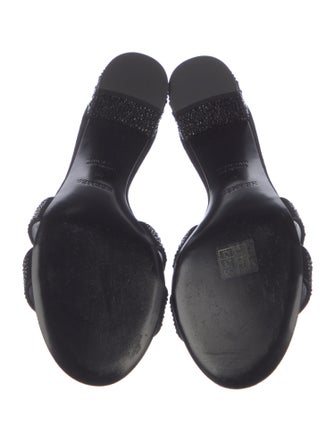 Hermès H Logo Suede Mules