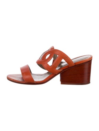 Hermès Peace Chaîne d'Ancre Insignia Slides