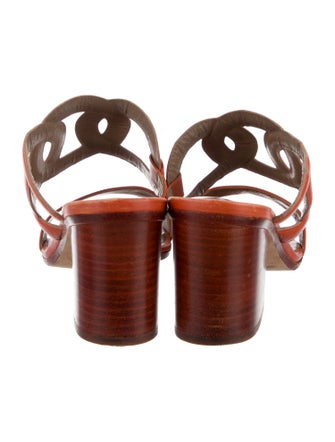 Hermès Peace Chaîne d'Ancre Insignia Slides