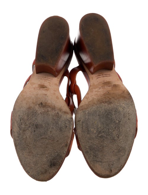 Hermès Peace Chaîne d'Ancre Insignia Slides