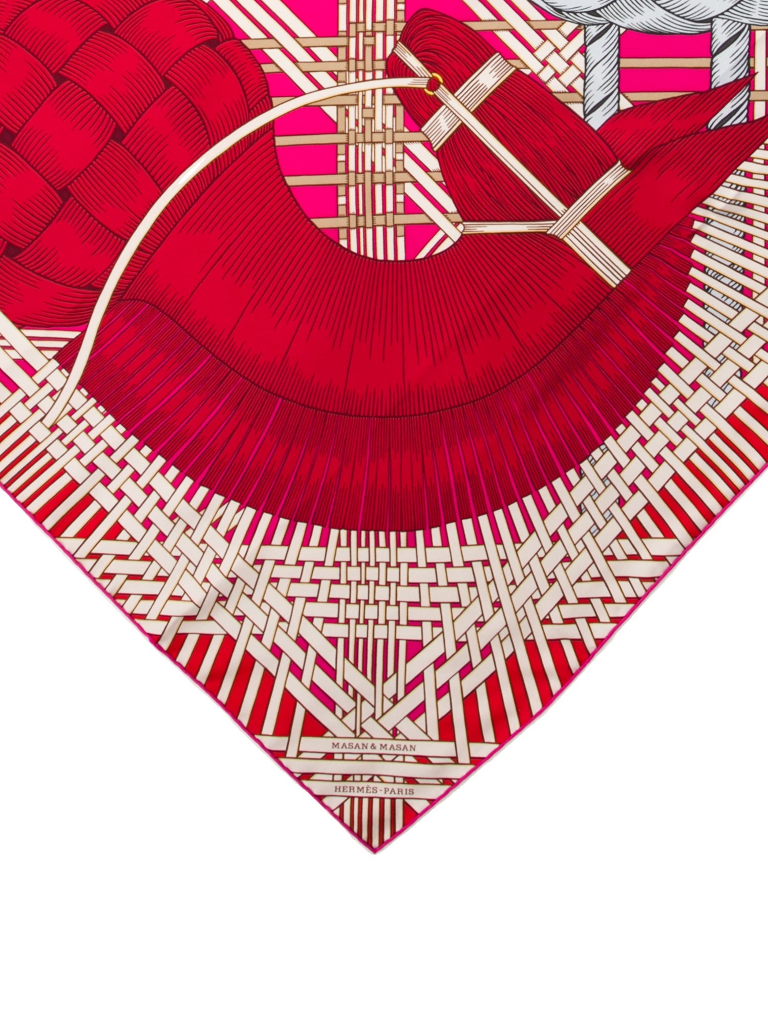 Hermès Masan & Masan Silk Scarf