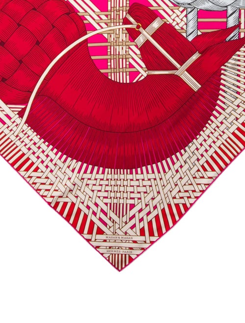 Hermès Masan & Masan Silk Scarf