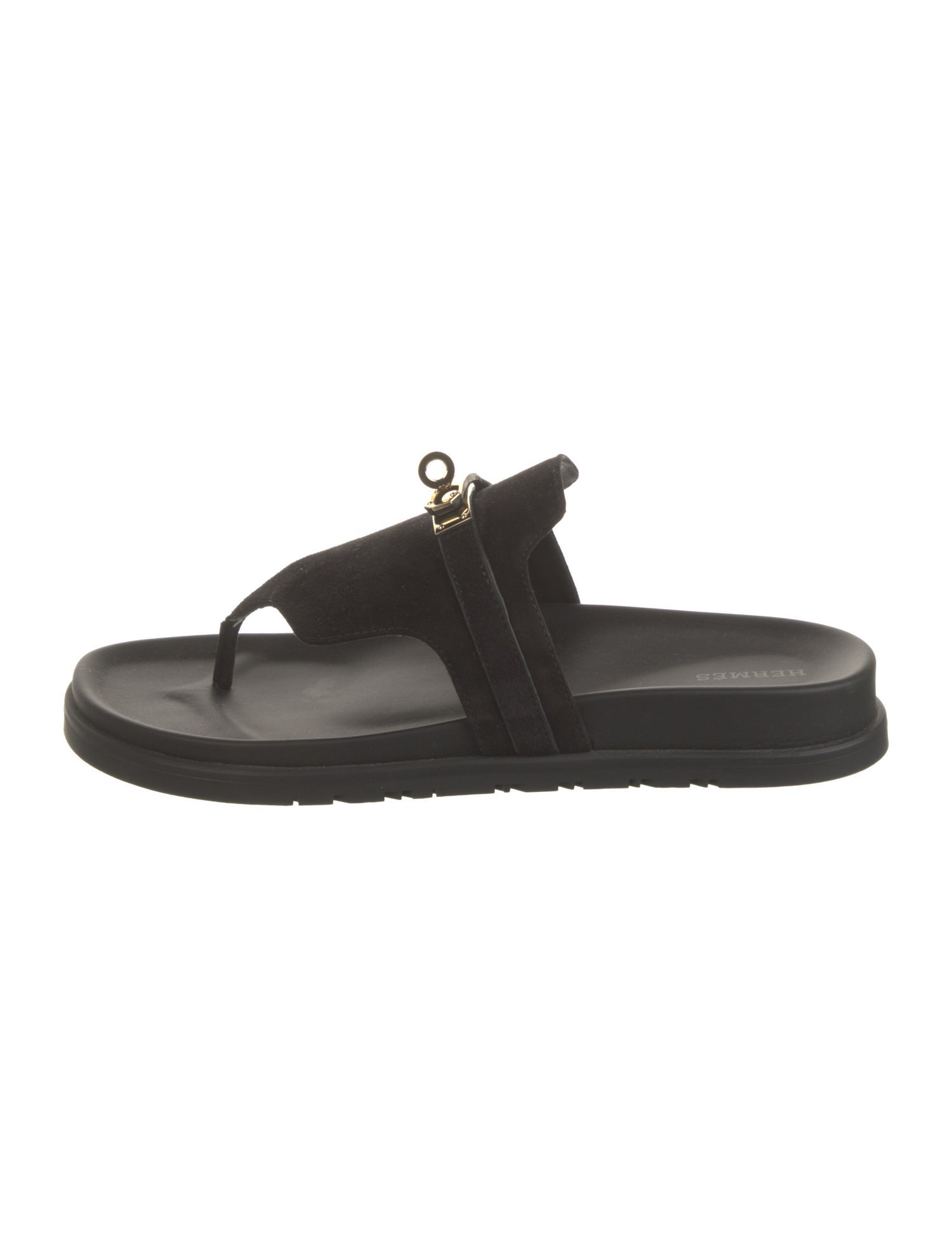 Hermès Empire Suede Slides