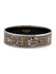 Hermès Enamel Wide Bangle Bracelet