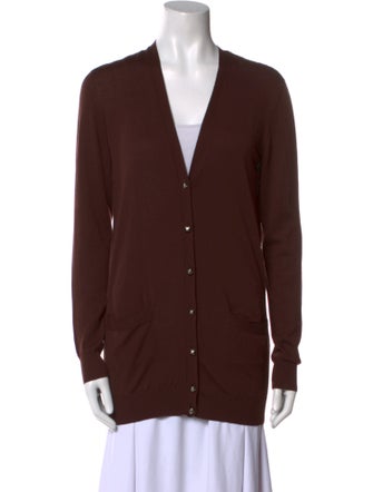 Hermès Wool V-Neck Sweater