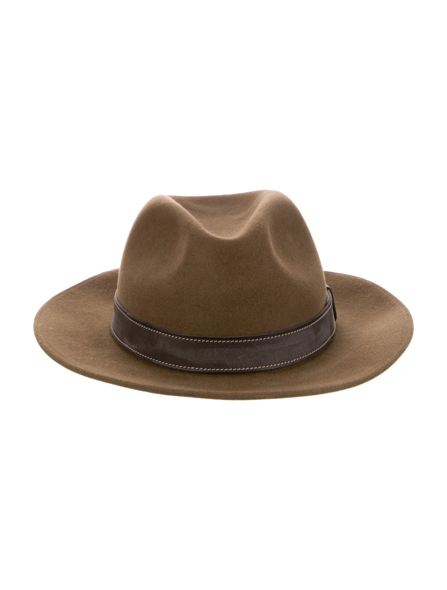 Hermès Rabbit Felt Fedora Hat