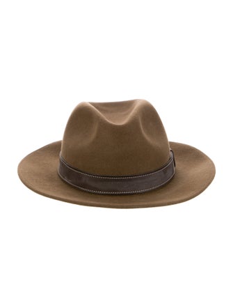 Hermès Rabbit Felt Fedora Hat