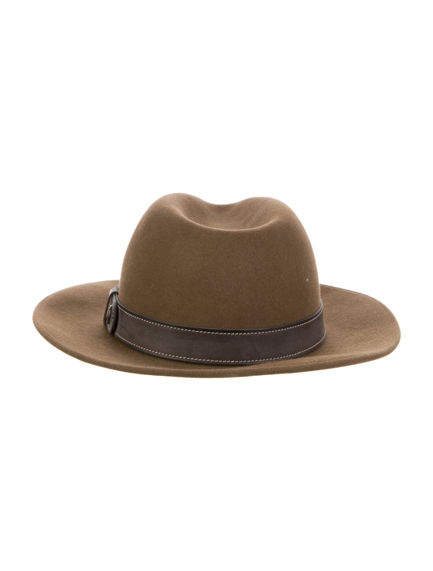 Hermès Rabbit Felt Fedora Hat
