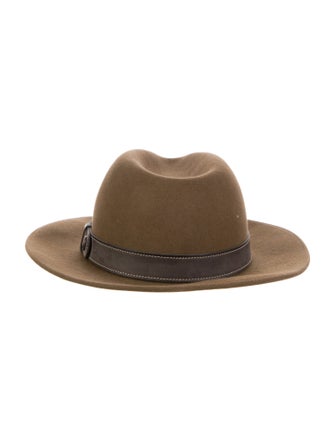 Hermès Rabbit Felt Fedora Hat