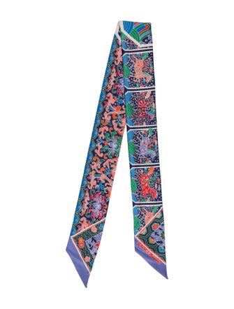 Hermès Collections Impériales Silk Twilly Scarf