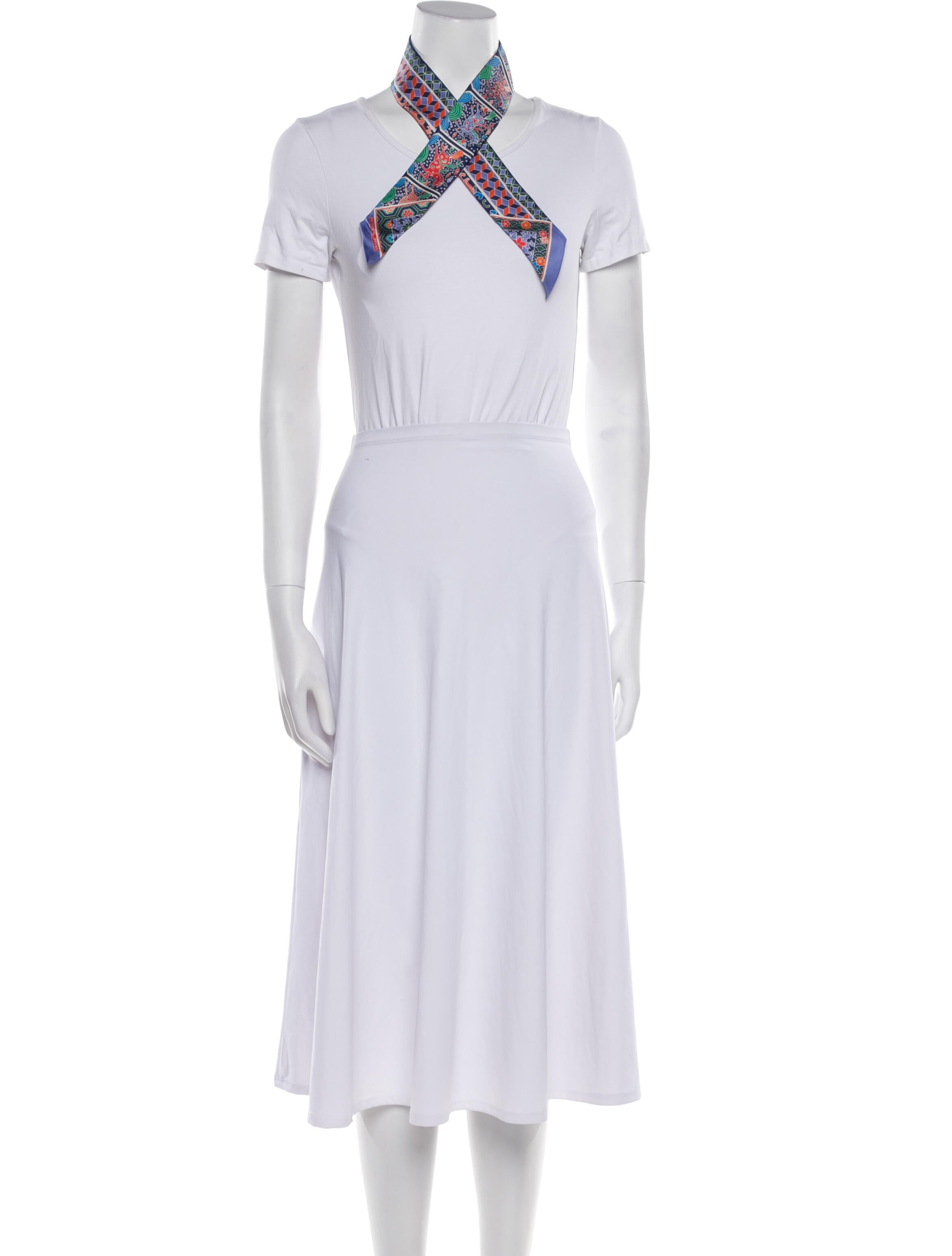 Hermès Collections Impériales Silk Twilly Scarf