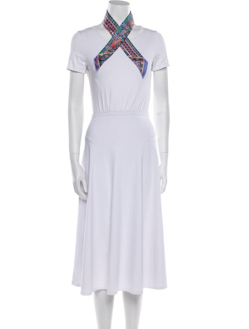 Hermès Collections Impériales Silk Twilly Scarf