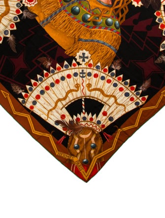 Hermès Cosmogonie Apache Cashmere Shawl