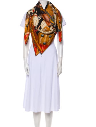 Hermès Cosmogonie Apache Cashmere Shawl