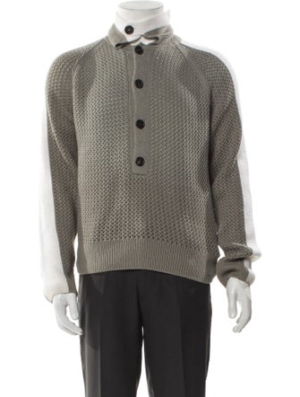Hermès Turtleneck Long Sleeve Polo Sweater