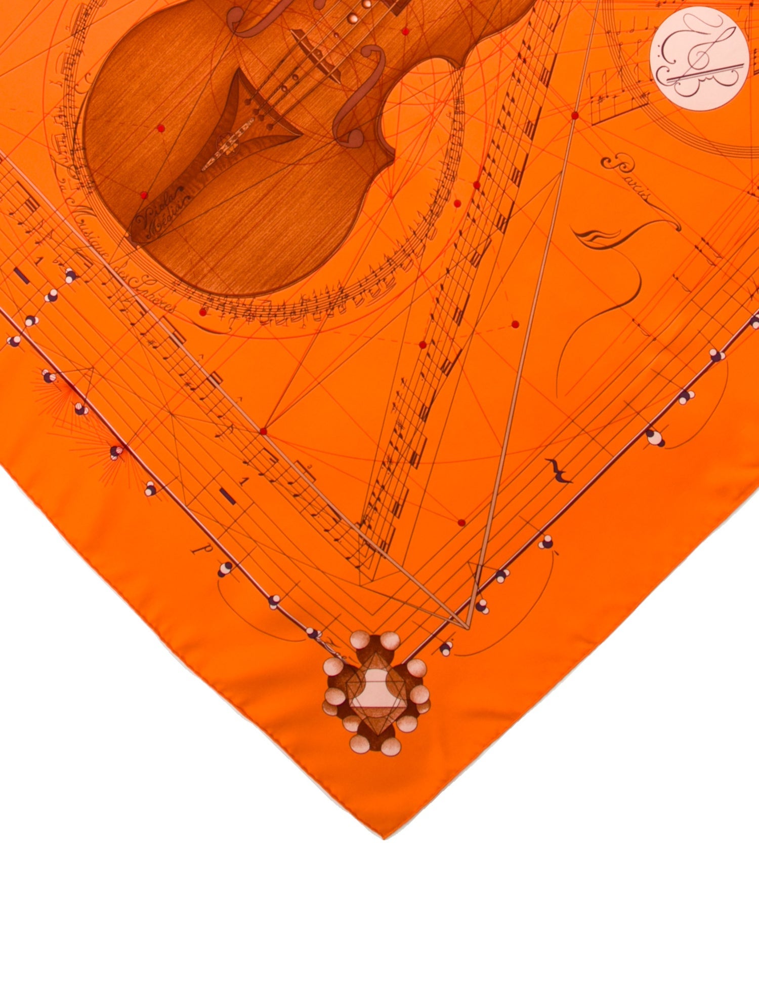 Hermès La Musique des Sphères Silk Scarf