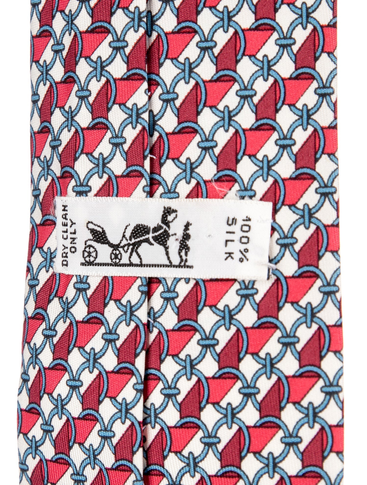 Hermès Silk Pattern Tie