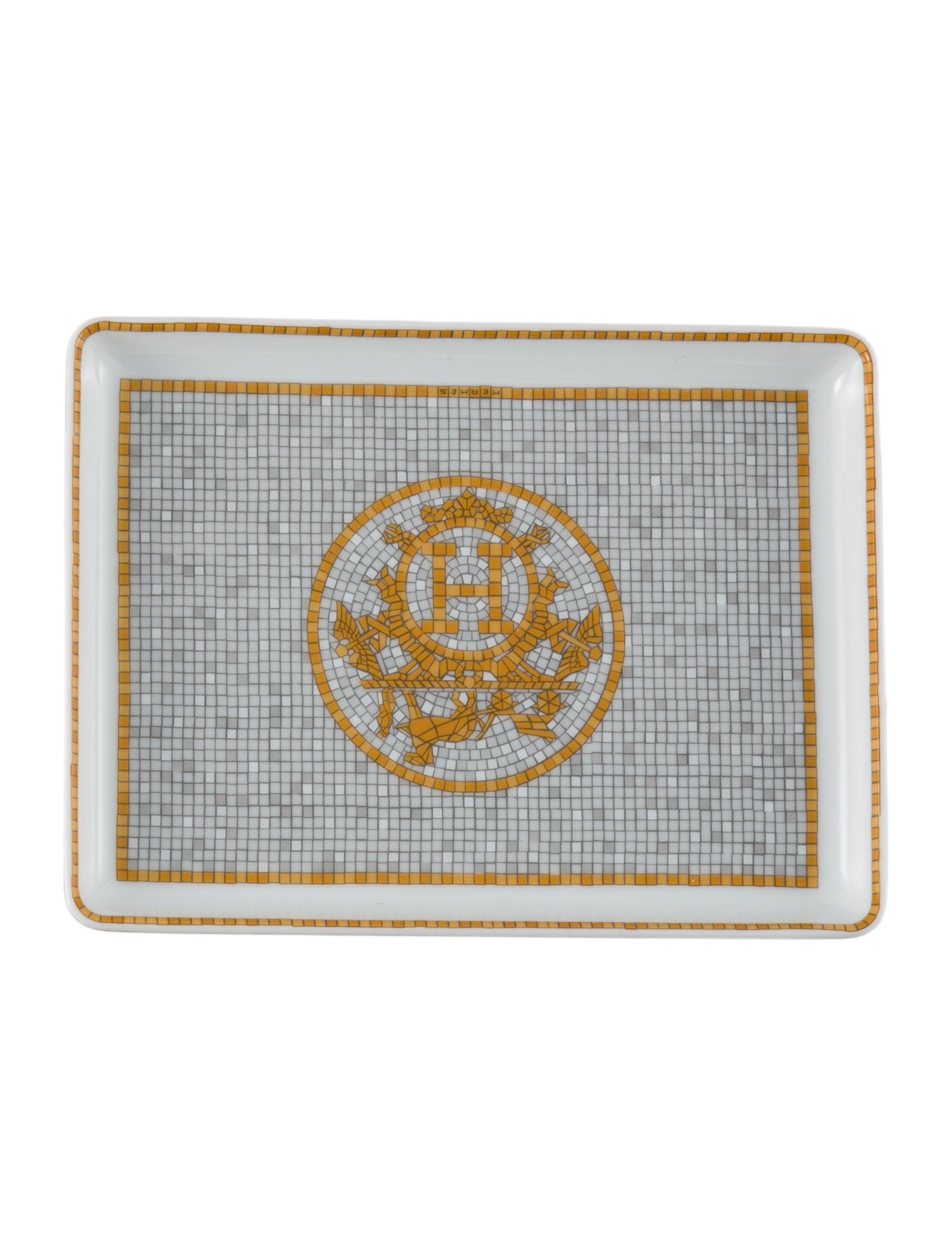 Hermès Mosaïque Au 24 Small Tray