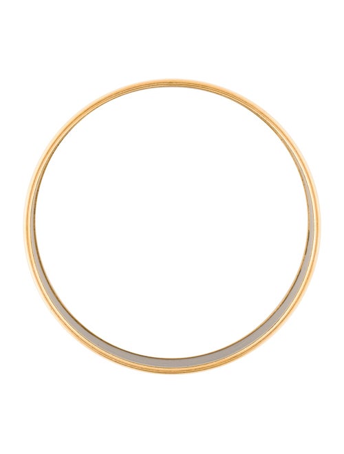 Hermès Wide Enamel Bangle Bracelet