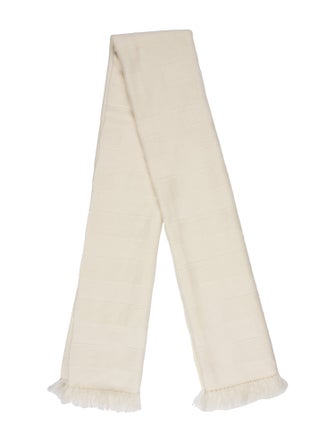 Hermès Rayee H Cashmere Scarf