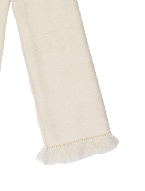 Hermès Rayee H Cashmere Scarf