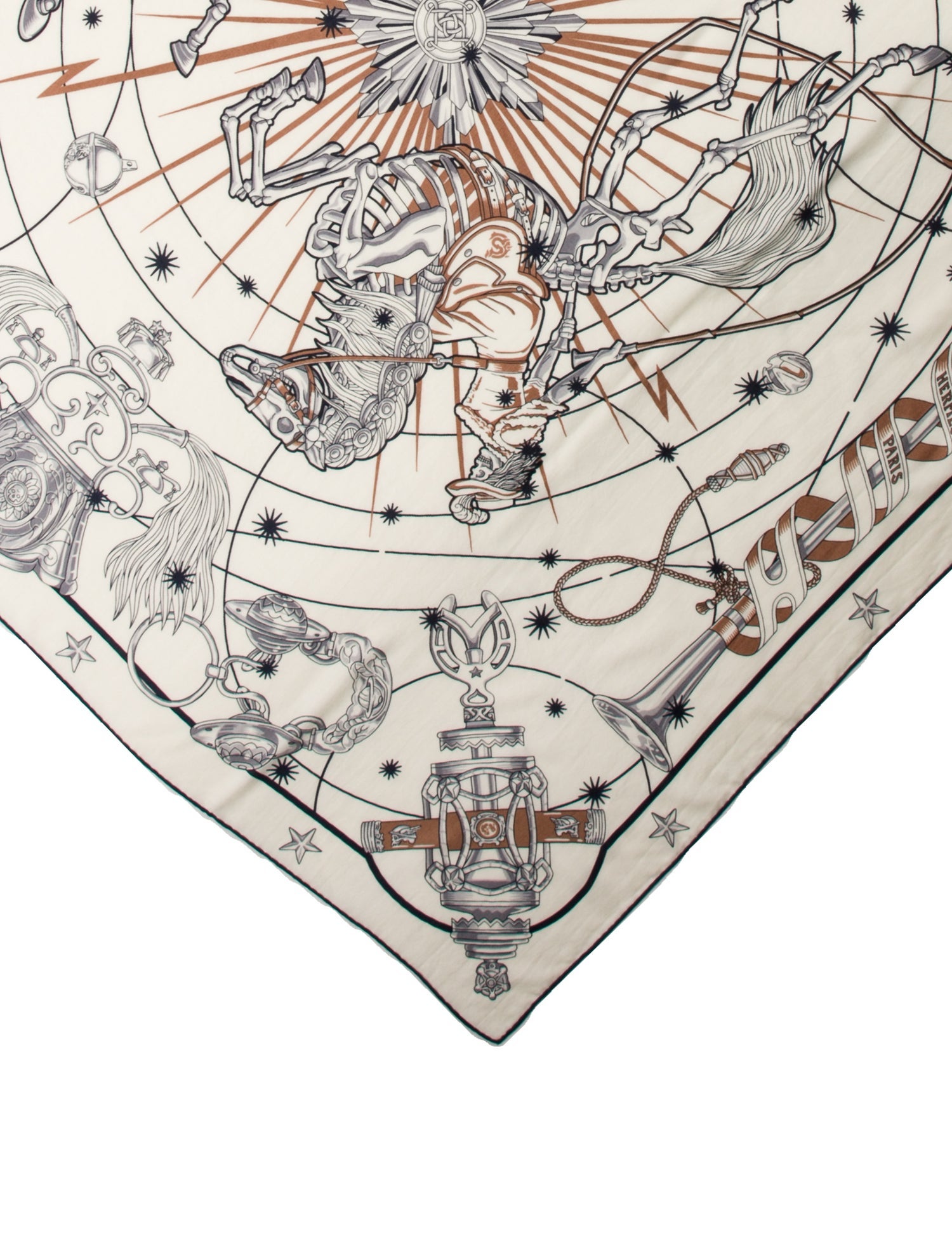 Hermès Chorus Stellarum Cashmere Shawl w/ Tags