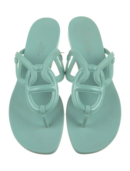 Hermès Egerie Chaîne d'Ancre Insignia Slides