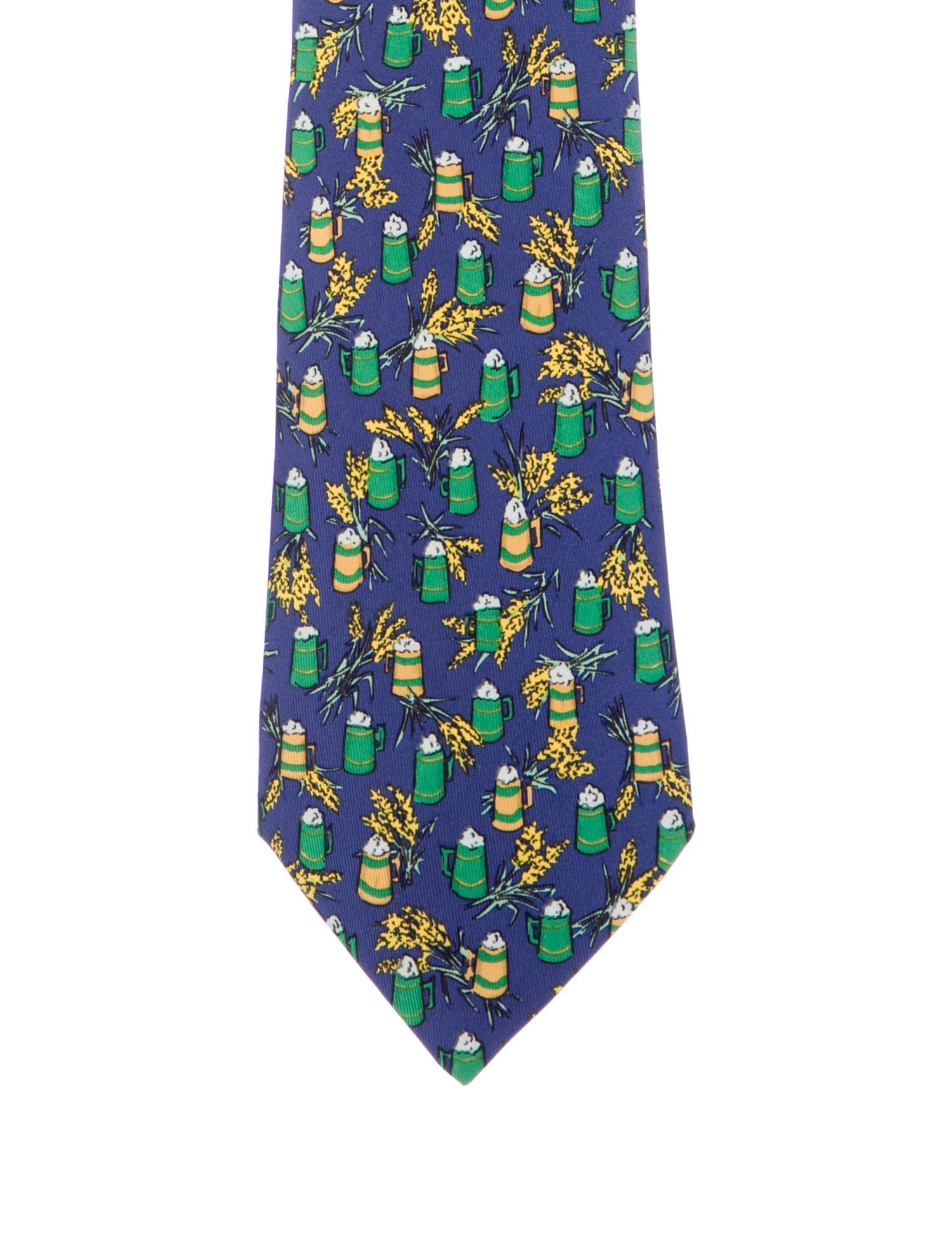 Hermès Printed Silk Tea