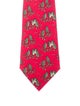 Hermès Silk Animal Print Tie